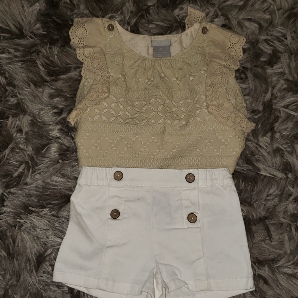Top&Shorts outfit size 2T